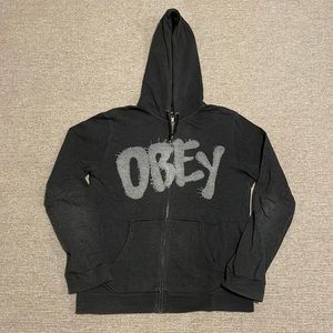 Obey Zip Hoodie